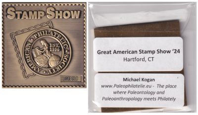 Medal of Paleophilatelie website at GASS 2024