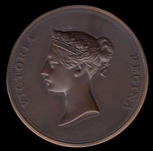 Medal of Award of Paleophilatelie website at Worldwide exhibit patrona by FIP in London 2022