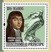 Niels Stensen on stamp of São Tomé and Príncipe 2008