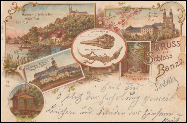 German (Bavaria) - Greetings from Steffelstein- postcard posted in 1908