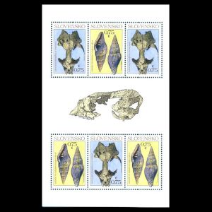 Fossils on FDC of Slovakia 2022