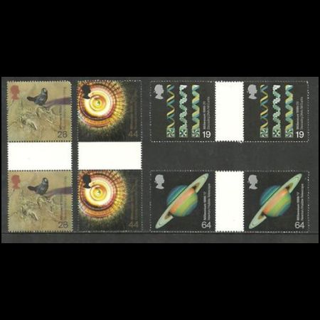 Archaeopteryx on Scientists Tale stamps of UK 1999