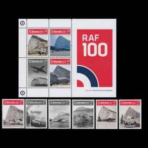 The Rock on stamps of Gibraltar 2018