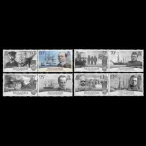 Robert Falcon Scott  on stamps of South Georgia and the South Sandwich Islands 2011
