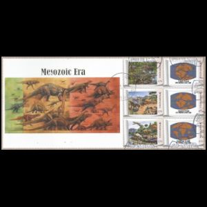 Dinosaurs on personalized stamps of South Korea 2013