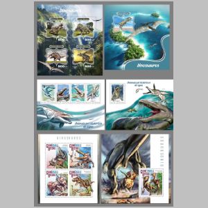 dinosaurs on stamps of Central African Republic 2014 dinosaurs on stamps of Central African Republic 2014