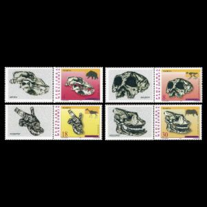  Fossils on stamps of Macedonia 1998