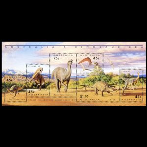 Dinosaurs on stamps of Australia 1993