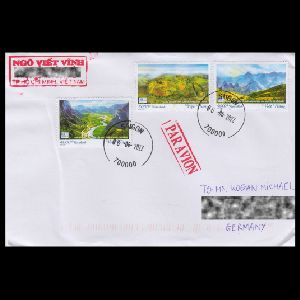 Global Geoparks on stamp of Vietnam 2021