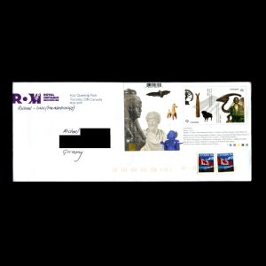 100th anniversary of the Royal Ontario Museum on cover of Canada 2014