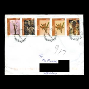 plant fossils from paleobotany institute of Lucknow on circulated cover from India 2013