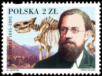 Jan Czerski on stamp of Poland 2002 Jan Czerski on stamp of Poland 2002