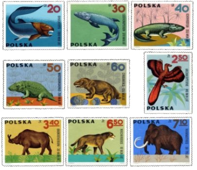 Paleontology in Philately